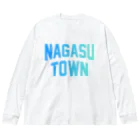 JIMOTOE Wear Local Japanの長洲町 NAGASU TOWN ビッグシルエットロングスリーブTシャツ