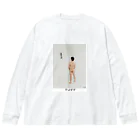 点在する展示空間の『アイデア』 Big Long Sleeve T-Shirt