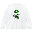 amakara_のきゅうり喰うカッパ Big Long Sleeve T-Shirt