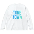 JIMOTOE Wear Local Japanの利根町 TONE TOWN ビッグシルエットロングスリーブTシャツ