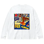 dotto_jpの虎.tiger camera Big Long Sleeve T-Shirt