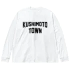 JIMOTOE Wear Local Japanの串本町 KUSHIMOTO TOWN Big Long Sleeve T-Shirt