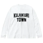 JIMOTOE Wear Local Japanの九十九里町 KUJUKURI TOWN ビッグシルエットロングスリーブTシャツ