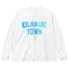 JIMOTOE Wear Local Japanの九十九里町 KUJUKURI TOWN ビッグシルエットロングスリーブTシャツ