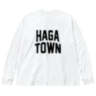 JIMOTOE Wear Local Japanの芳賀町 HAGA TOWN Big Long Sleeve T-Shirt