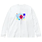 kazuuuuuのにほん ビッグシルエットロングスリーブTシャツ