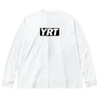 ゆるっと広場のYrt'os_MSlogo.ver2 ビッグシルエットロングスリーブTシャツ