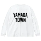 JIMOTOE Wear Local Japanの山田町 YAMADA TOWN Big Long Sleeve T-Shirt