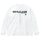 SOULBLAMEのMIXED LOGO L-SLEEVE IN WHITE Big Long Sleeve T-Shirt