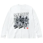 S.FLoods(エスフラ)のS.FLoods(非)公式グッズ笑 ビッグシルエットロングスリーブTシャツ