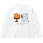 高堂玲/イラストの方のたれ目のおばけ / ハロウィン準備ver Big Long Sleeve T-Shirt