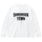 JIMOTOE Wear Local Japanの新温泉町 SHINONSEN TOWN Big Long Sleeve T-Shirt