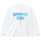 JIMOTOE Wear Local Japanの新温泉町 SHINONSEN TOWN Big Long Sleeve T-Shirt