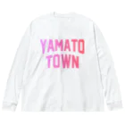 JIMOTOE Wear Local Japanの山都町 YAMATO TOWN ビッグシルエットロングスリーブTシャツ