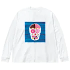 杜の魚の甘落 Big Long Sleeve T-Shirt