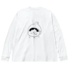 ねこの森雑貨店(SUZURI店)のサウナハット Big Long Sleeve T-Shirt