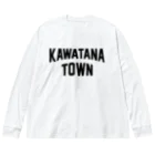 JIMOTOE Wear Local Japanの川棚町 KAWATANA TOWN Big Long Sleeve T-Shirt