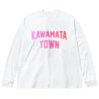 JIMOTOE Wear Local Japanの川俣町 KAWAMATA TOWN Big Long Sleeve T-Shirt
