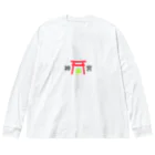 神風-KAMIKAZE-の神宮 -宝玉- ビッグシルエットロングスリーブTシャツ