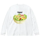 DRIPPEDのSalad-サラダ- Big Long Sleeve T-Shirt