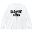 JIMOTOE Wear Local Japanの鏡野町 KAGAMINO TOWN Big Long Sleeve T-Shirt