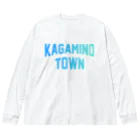 JIMOTOE Wear Local Japanの鏡野町 KAGAMINO TOWN Big Long Sleeve T-Shirt