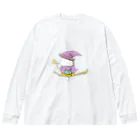 usagi-cuteの魔女のはりっちょ Big Long Sleeve T-Shirt