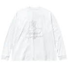 ラーメン画家　新チトセのかっこいいネコ Big Long Sleeve T-Shirt