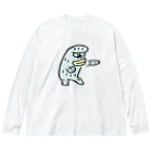 久保誠二郎　オフィシャルグッズのファイター Big Long Sleeve T-Shirt