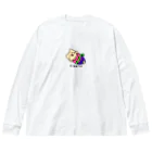 バナナ家のネコロビクス（レトロ） Big Long Sleeve T-Shirt