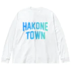 JIMOTO Wear Local Japanの箱根町 HAKONE TOWN ビッグシルエットロングスリーブTシャツ