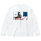 Creative store Mの君知＊NIKOGUI-design(EBI) ビッグシルエットロングスリーブTシャツ