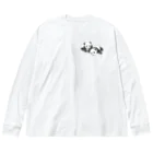 chippokeの双子パンダ Big Long Sleeve T-Shirt