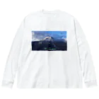 D-aerialのシネマティック蓼科山 ビッグシルエットロングスリーブTシャツ