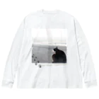 秘密結社猫のために生きよの田代島にゃんシリーズ　平和な日常 Big Long Sleeve T-Shirt