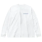 DUBPOPNITEANDMOREのDPN11 / BIG SILHOUETTE L/S TEE (blue nite) Big Long Sleeve T-Shirt