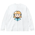 子ヤギさんの上目遣いちゃん Big Long Sleeve T-Shirt