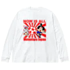 アインシュタインキャットの桃太郎ジャパン（03） Big Long Sleeve T-Shirt