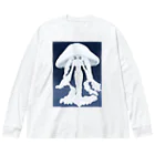 -CLO-のクラゲの女神 Big Long Sleeve T-Shirt