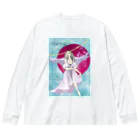 mannaの皆既月食の夜に Big Long Sleeve T-Shirt