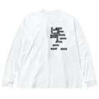 CHITOYAのほっかむりボストンテリア Big Long Sleeve T-Shirt