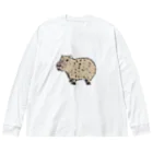 tanuki_msのカピバラ Big Long Sleeve T-Shirt