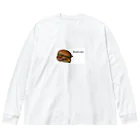 sirotaka storeのハンバーガー Big Long Sleeve T-Shirt