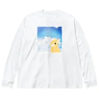 虹色PLUSの空を見上げて　うさぎさん② Big Long Sleeve T-Shirt