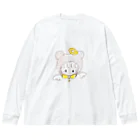 feee.co/フィー子(マーメイド)のくまちゃんエンジェル Big Long Sleeve T-Shirt