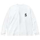 noisie_jpの【S】イニシャル × Be a noise. Big Long Sleeve T-Shirt