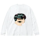 さのみきひとショップの横顔 Big Long Sleeve T-Shirt