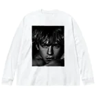 loo10のross lynch american singer ビッグシルエットロングスリーブTシャツ