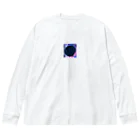 momo-tenのプラネタリウム ビッグシルエットロングスリーブTシャツ