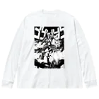 iwakunikogyoの鉄神02 Big Long Sleeve T-Shirt